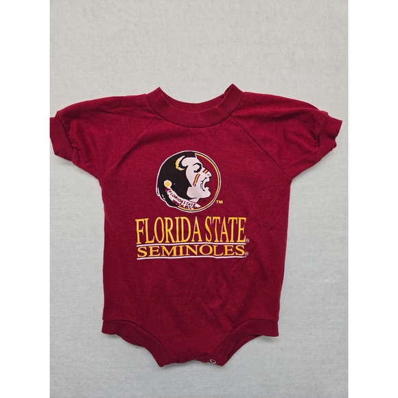 Vintage Florida State Seminoles Baby Onesie 18 Months Bodysuit - Picture 1 of 7